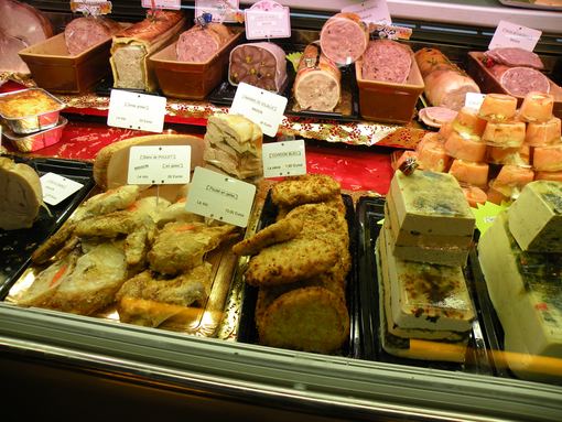  charcuterie, marché couvert
